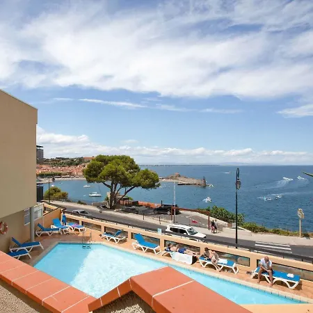 Lejlighed Studio With Seaview In Residence Les Balcons De Collioure, Collioure *